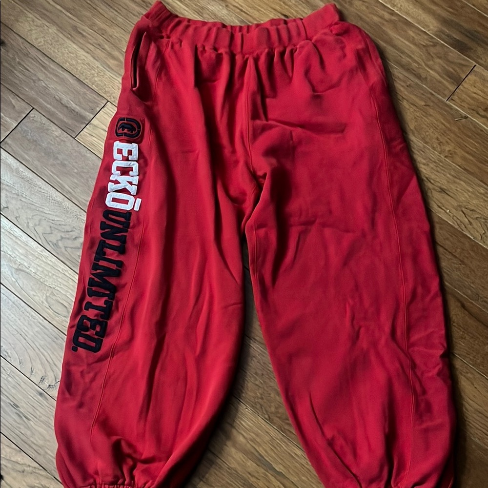 Ecko Unlimited Bold Red Kids Sweatpants
